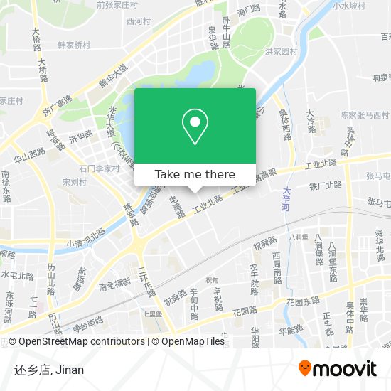 还乡店 map