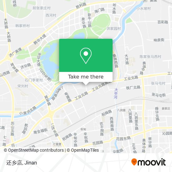 还乡店 map