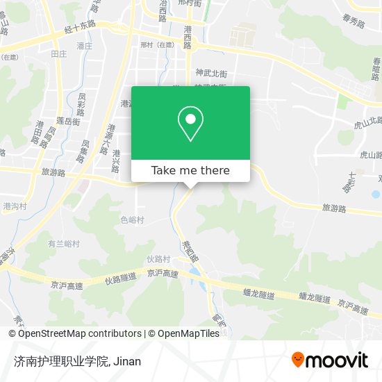 济南护理职业学院 map