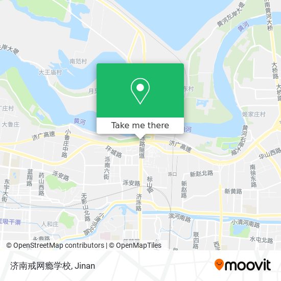 济南戒网瘾学校 map