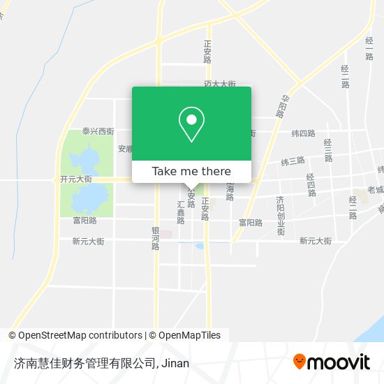 济南慧佳财务管理有限公司 map