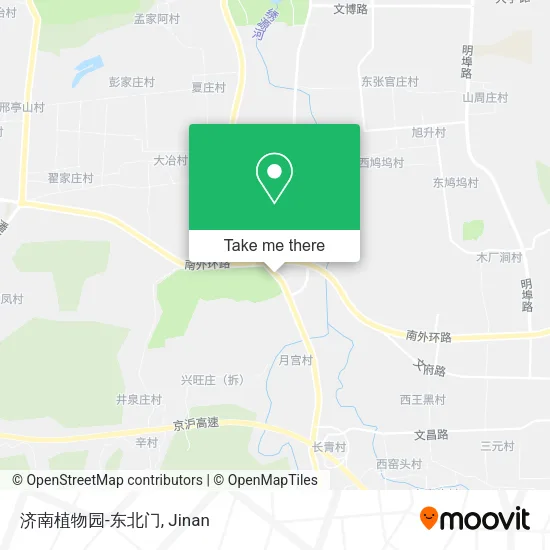 济南植物园-东北门 map