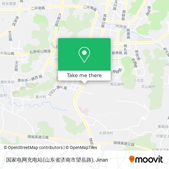 国家电网充电站(山东省济南市望岳路) map