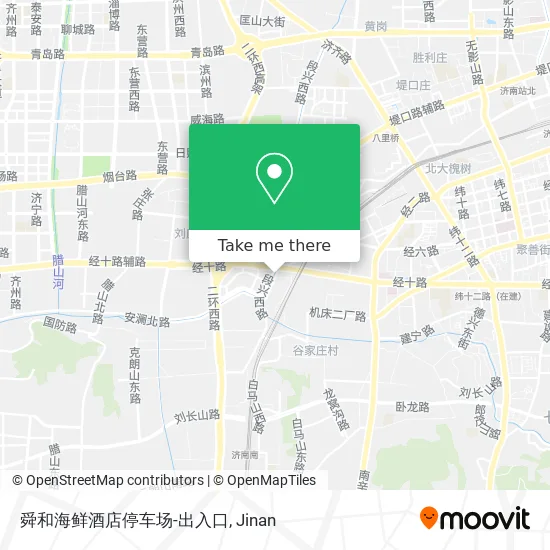 舜和海鲜酒店停车场-出入口 map