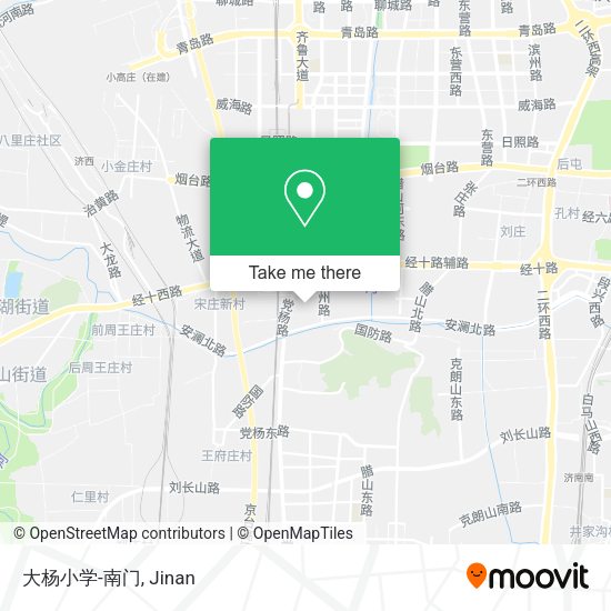 大杨小学-南门 map