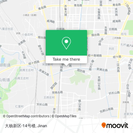 大杨新区-14号楼 map