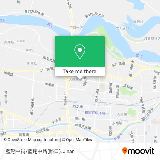 蓝翔中街/蓝翔中路(路口) map