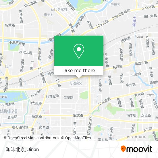 咖啡北京 map