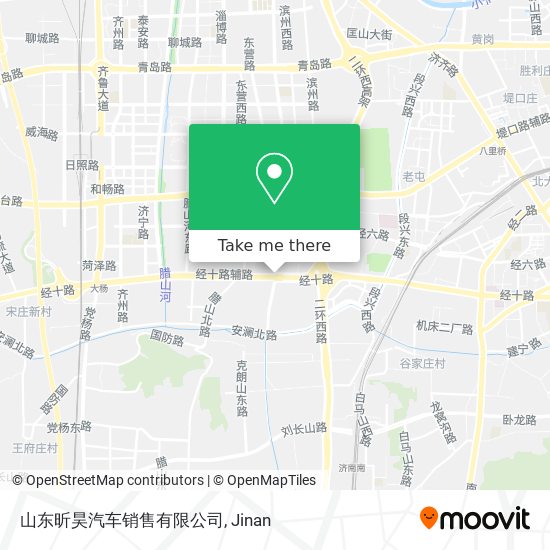 山东昕昊汽车销售有限公司 map