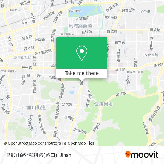 马鞍山路/舜耕路(路口) map