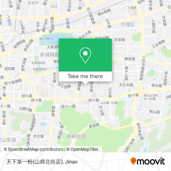 天下第一粉(山师北街店) map