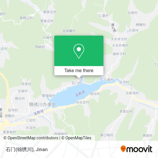 石门(锦绣川) map