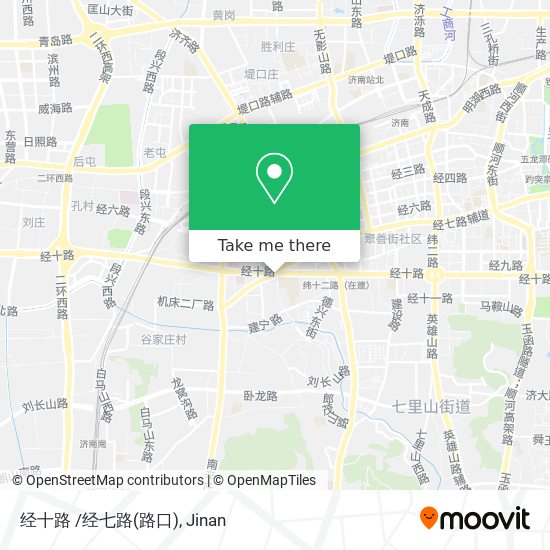经十路 /经七路(路口) map