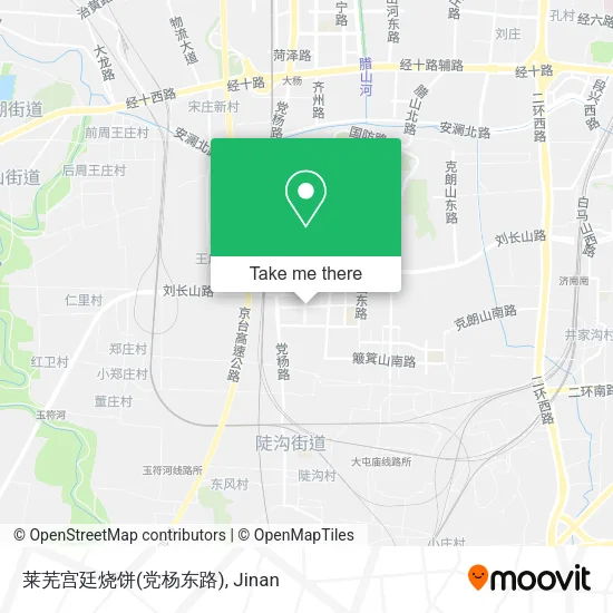 莱芜宫廷烧饼(党杨东路) map