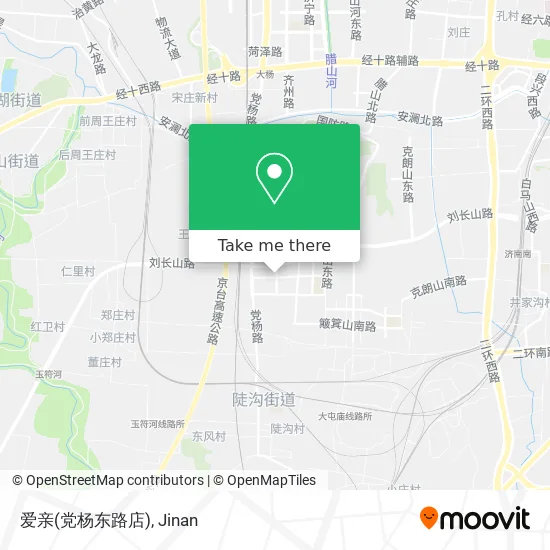 爱亲(党杨东路店) map