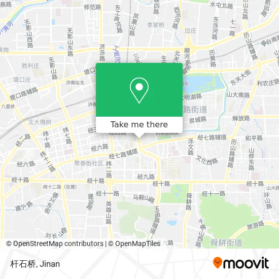杆石桥 map
