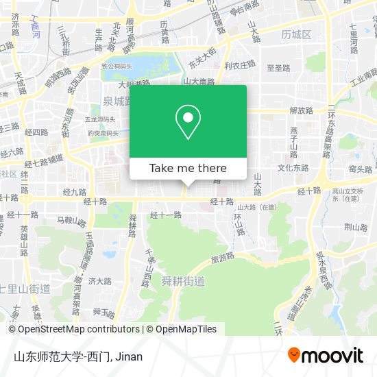 山东师范大学-西门 map