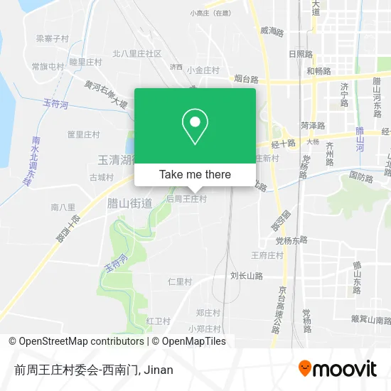 前周王庄村委会-西南门 map