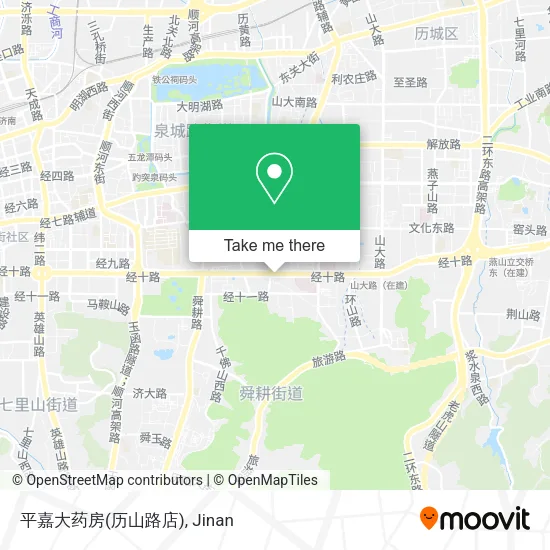 平嘉大药房(历山路店) map