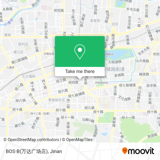 BOS·B(万达广场店) map