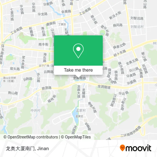 龙奥大厦南门 map