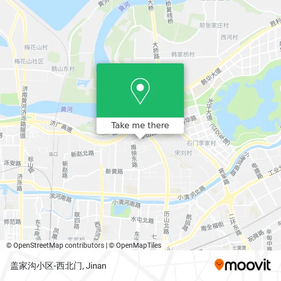 盖家沟小区-西北门 map