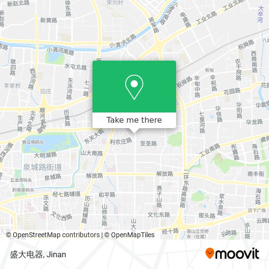 盛大电器 map