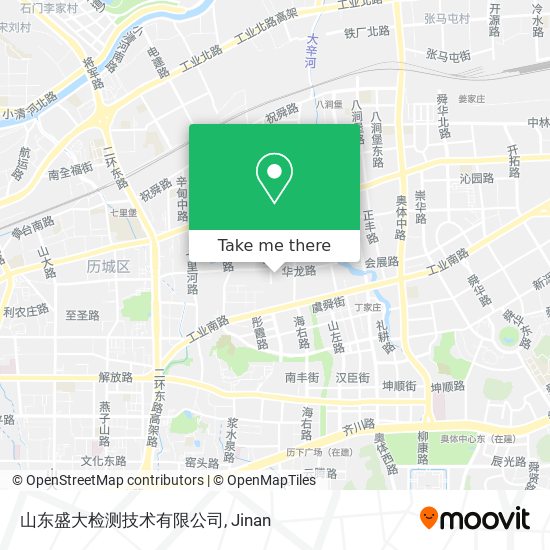 山东盛大检测技术有限公司 map