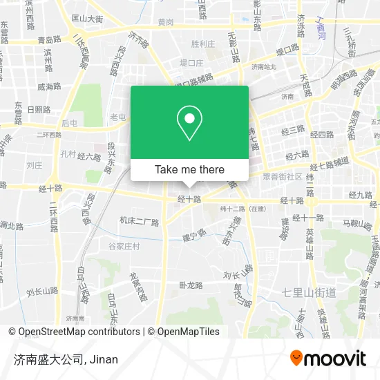 济南盛大公司 map