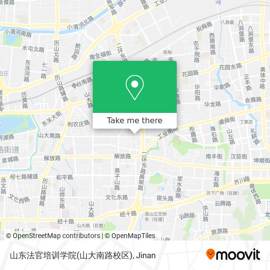 山东法官培训学院(山大南路校区) map