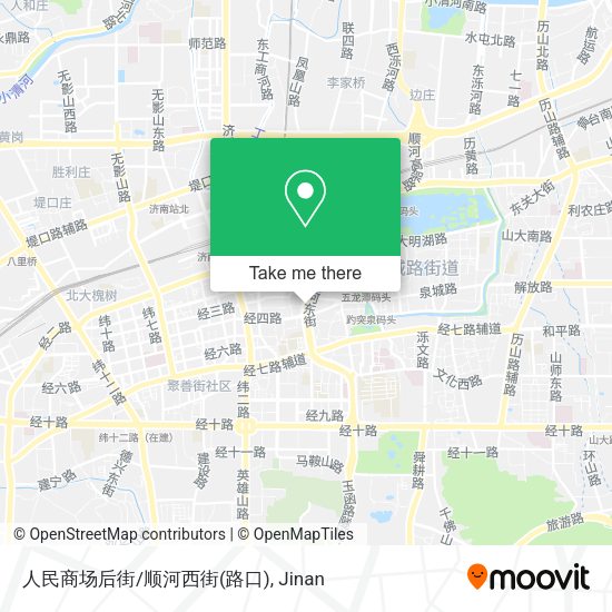 人民商场后街/顺河西街(路口) map