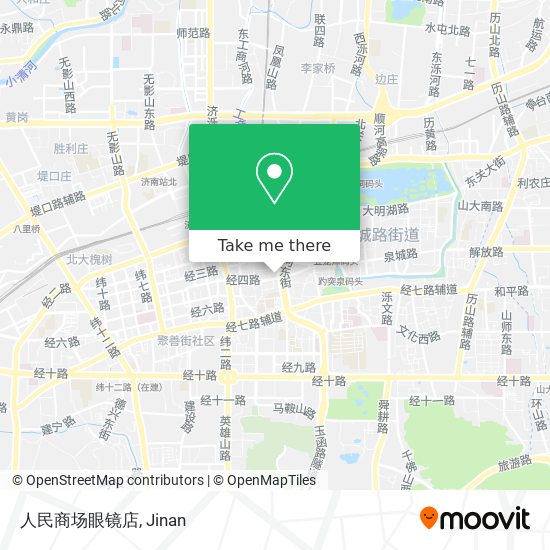 人民商场眼镜店 map