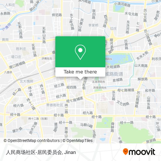 人民商场社区-居民委员会 map