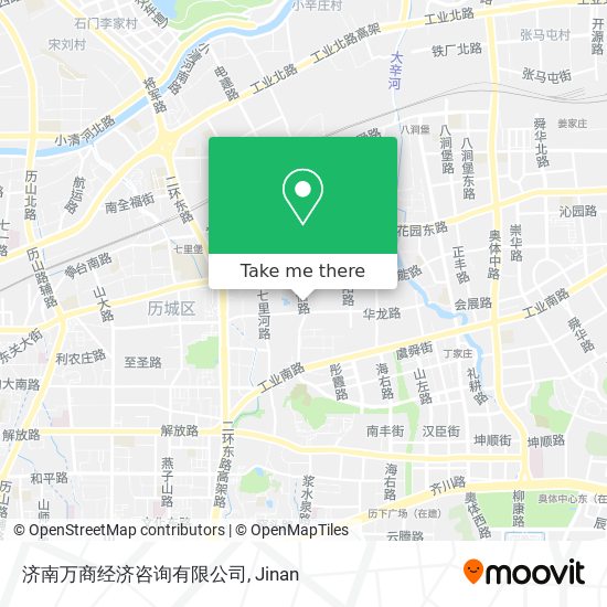 济南万商经济咨询有限公司 map