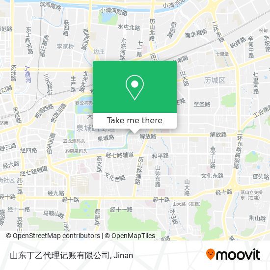 山东丁乙代理记账有限公司 map