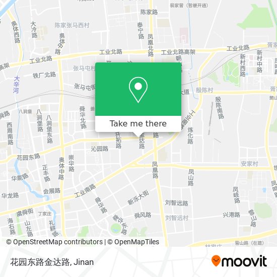 花园东路金达路 map
