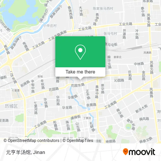 元亨羊汤馆 map