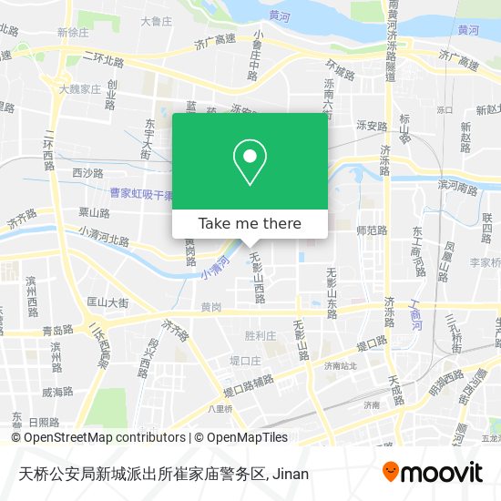 天桥公安局新城派出所崔家庙警务区 map