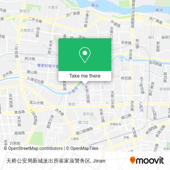 天桥公安局新城派出所崔家庙警务区 map