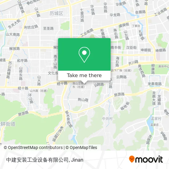 中建安装工业设备有限公司 map