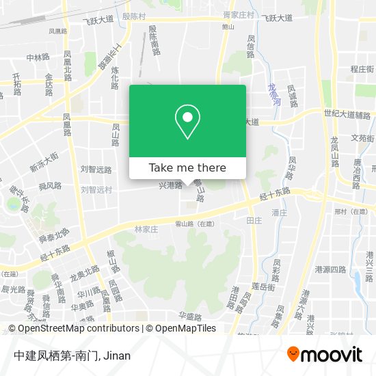 中建凤栖第-南门 map