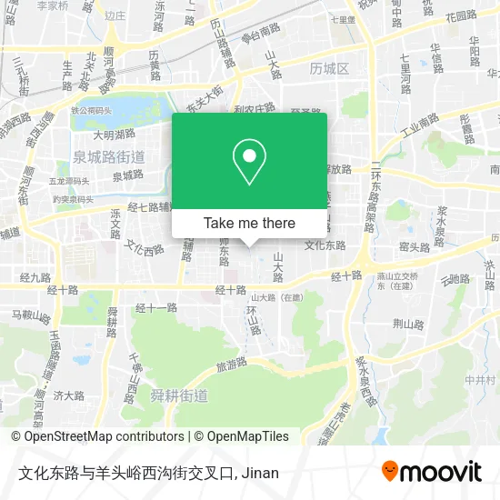 文化东路与羊头峪西沟街交叉口 map