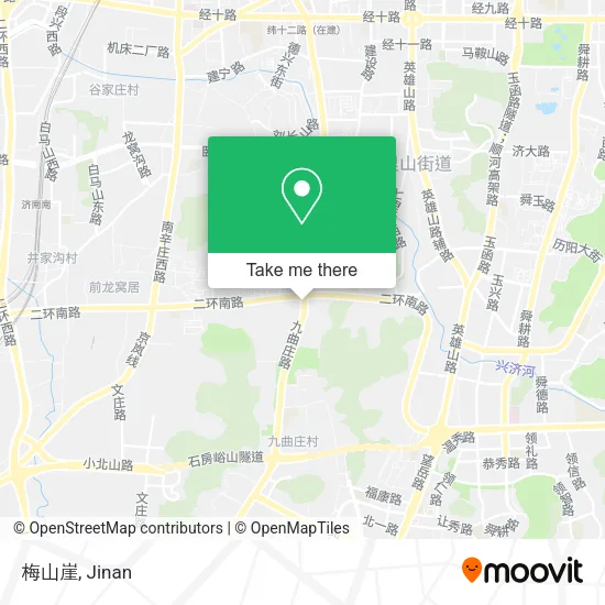 梅山崖 map