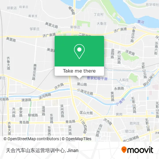 天合汽车山东运营培训中心 map