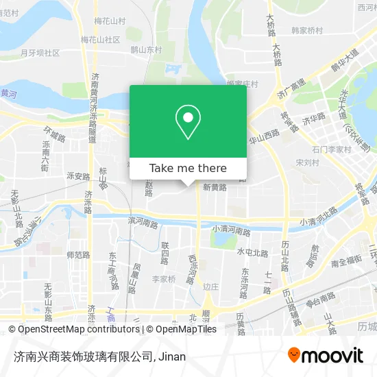 济南兴商装饰玻璃有限公司 map