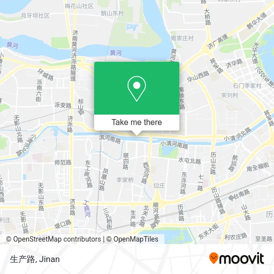 生产路 map