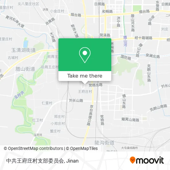 中共王府庄村支部委员会 map