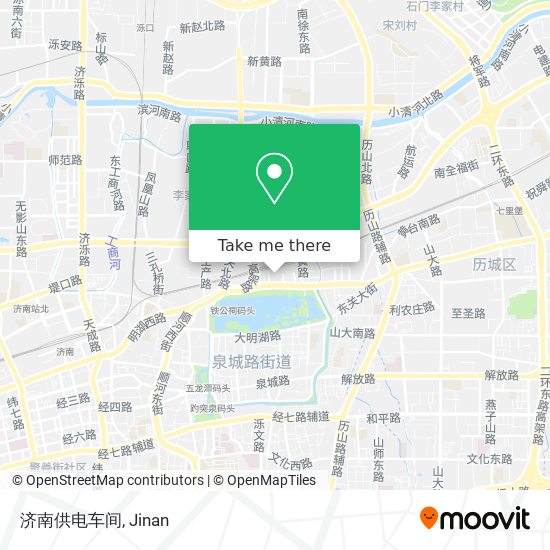 济南供电车间 map