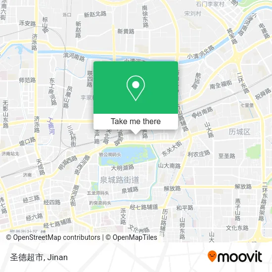 圣德超市 map