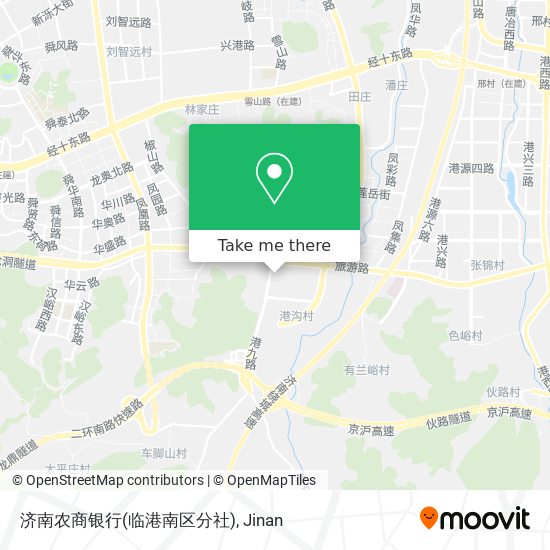 济南农商银行(临港南区分社) map
